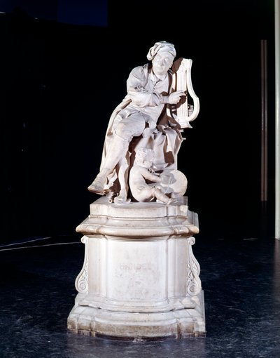 Statua di George Frederic Handel di Roubiliac da Louis Francois Roubilliac