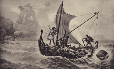 Ulisse deride il Ciclope da Louis Frederic Schutzenberger