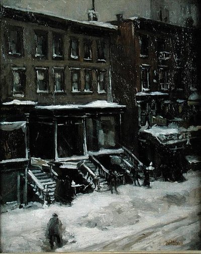 Scena di Strada a New York da Louis Frederick Berneker