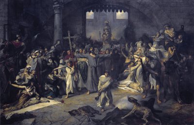 La peste a Tournai nel 1095 da Louis Galarn