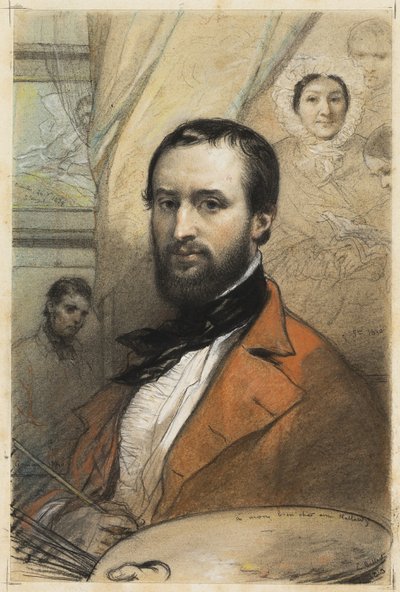 Autoritratto da Louis Gallait
