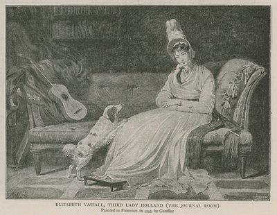 Elizabeth Vassall, terza Lady Holland da Louis Gauffier