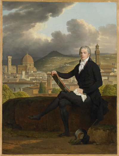 Ritratto del Dr. Thomas Penrose, 1798 da Louis Gauffier