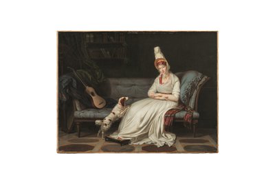 Ritratto di Elizabeth, Lady Webster, poi Lady Holland (1771-1845), c.1795 da Louis Gauffier