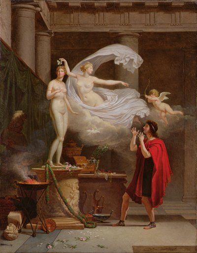 Pigmalione e Galatea da Louis Gauffier