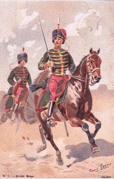 Guide, Cartolina, 1920s da Louis Geens
