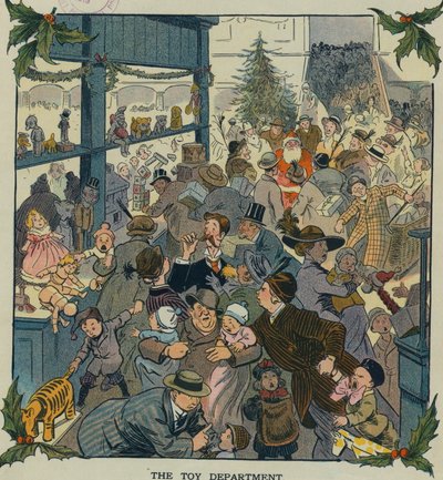 Reparto giocattoli, USA anni 1910 da Louis Glackens