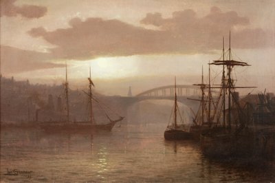 Porto di Sunderland, 1899 da Louis Grimshaw