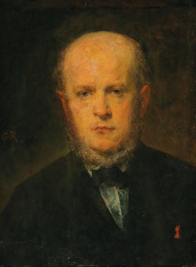 Ritratto di Adolph Menzel 1815-1905, 1867 da Louis Gustave Ricard