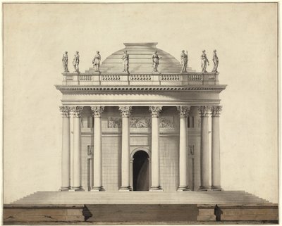 Un tempio classico da Louis Gustave Taraval