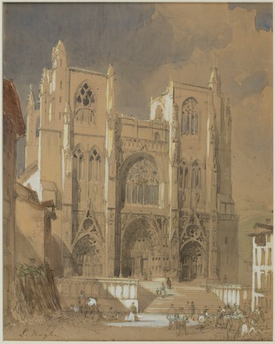 Cattedrale di San Maurizio, Vienne da Louis Haghe