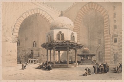 Egitto e Nubia: Volume III - N. 8, Moschea del Sultano Hassan, Il Cairo da Louis Haghe