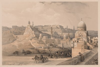 Egitto e Nubia: Volume III - N. 34, La Cittadella del Cairo, Residenza di Mehemet Ali da Louis Haghe