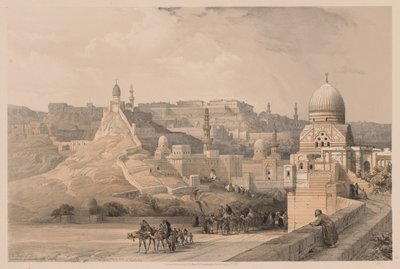 Egitto e Nubia: Volume III - N. 34, La Cittadella del Cairo, Residenza di Mehemet Ali, 1838 da Louis Haghe