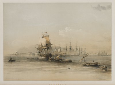 Egitto e Nubia, Volume III: Alessandria, 1848 da Louis Haghe