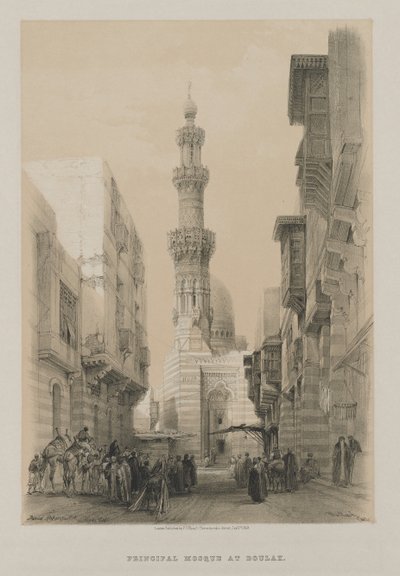 Egitto e Nubia, Volume III: Bullack, Il Cairo da Louis Haghe