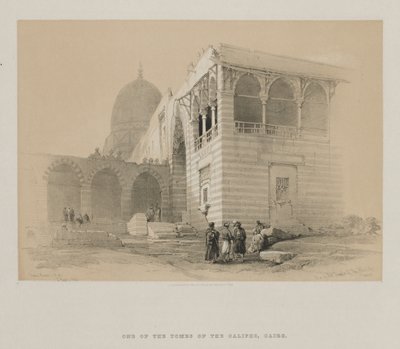 Egitto e Nubia, Volume III: Una delle Tombe dei Califfi, Il Cairo da Louis Haghe