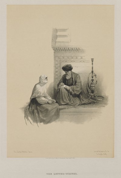 Egitto e Nubia, Volume III: Lo Scrivano, Il Cairo da Louis Haghe