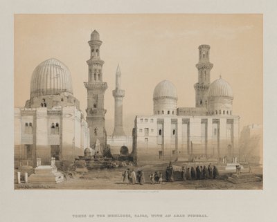 Egitto e Nubia, Volume III: Tomba dei Mamelucchi, Il Cairo da Louis Haghe