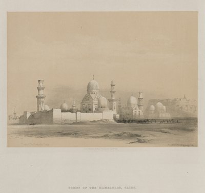 Egitto e Nubia, Volume III: Tombe dei Mamelucchi, Il Cairo da Louis Haghe