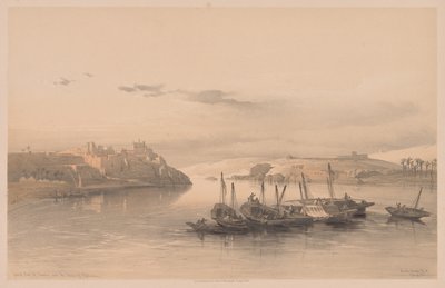 Egitto e Nubia: Volume II - N. 28, Vista Generale di Asouan e l