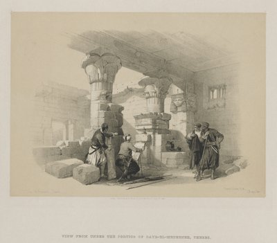 Egitto e Nubia, Volume II: Dayr-El-Medeeneh, Tebe da Louis Haghe