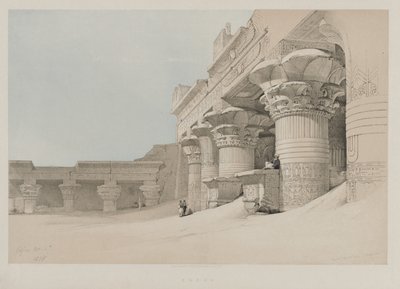 Egitto e Nubia, Volume II: Edfou da Louis Haghe
