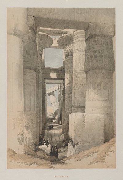 Karnak da Louis Haghe