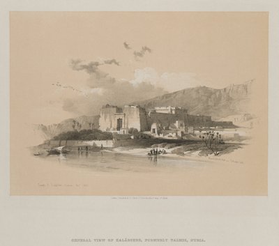 Tempio di Kababshe, Nubia da Louis Haghe
