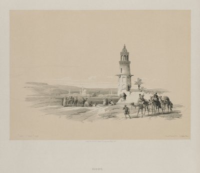 Egitto e Nubia, Volume I: Siout - Alto Egitto, 1847 da Louis Haghe