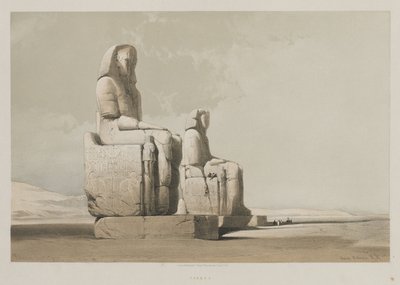 Egitto e Nubia, Volume I: Tebe da Louis Haghe