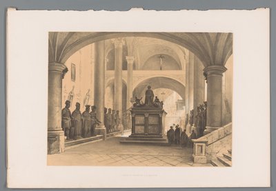 Tomba di Massimiliano I a Innsbruck da Louis Haghe
