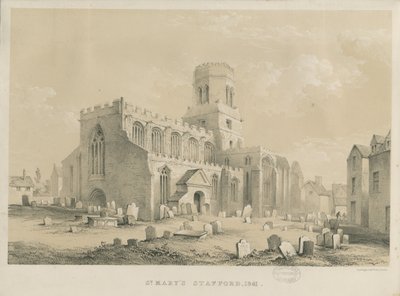 Stafford - Chiesa di Santa Maria da Louis Haghe