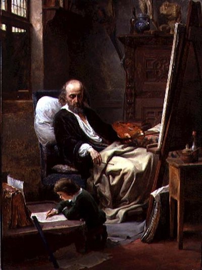 Il Giovane Artista da Louis Haghe