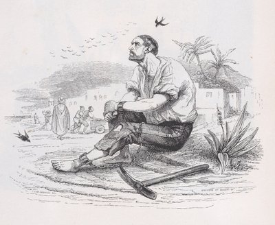 Le rondini dalle Opere complete di Béranger da Louis Henri Brevière, Cesar Auguste Hebert