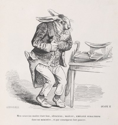 Il mio nuovo padrone da Scene della vita privata e pubblica degli animali da Louis Henri Brévière