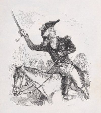 Il Marchese di Carabas da Le Opere Complete di Béranger, 1836 da Louis Henri Brévière
