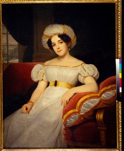 Ritratto della principessa Natalya Stepanovna Golitsyna da Louis Hersent