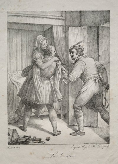 Il Calzolaio da Louis Hersent