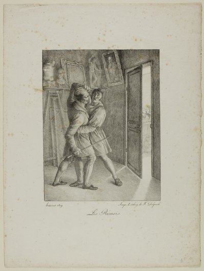 Gli Uomini di Reims da Louis Hersent