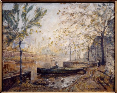 Riva del fiume da Louis Hilaire Carrand