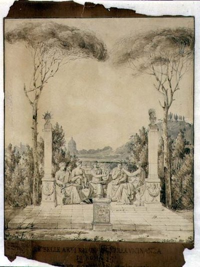 Un tributo alle arti da Louis Hippolyte Lebas
