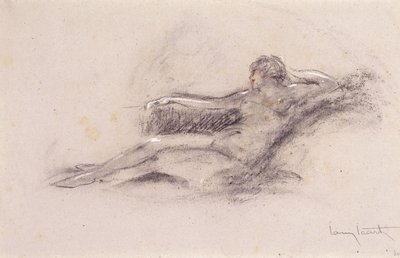 Nudo reclinato da Louis Icart