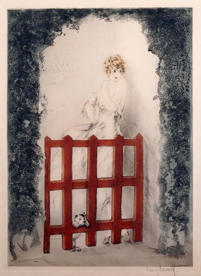Porta rossa da Louis Icart