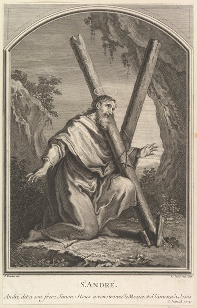San Andrea, 1726 da Louis Jacob
