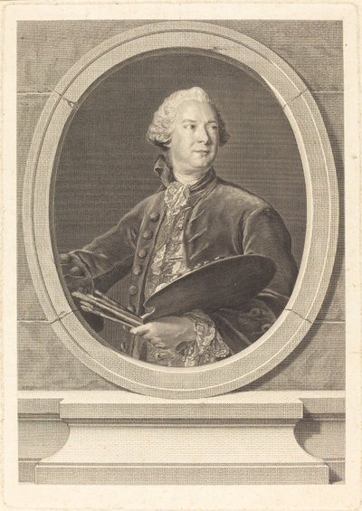 Louis Tocque da Louis Jacques Cathelin after Jean Marc Nattier