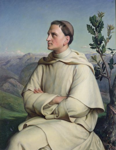 Henri Lacordaire (1802-61) a Sorreze, 1847 da Louis Janmot