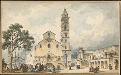 La Cattedrale di Trani da Louis Jean Desprez