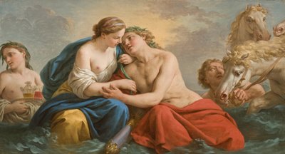 Apollo nel seno di Teti da Louis Jean Francois I Lagrenee