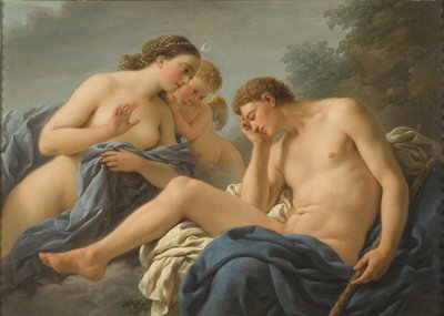 Diana ed Endimione da Louis Jean François Lagrenée